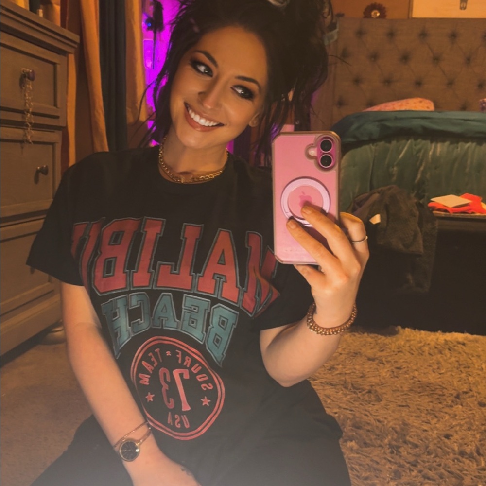 Malibu Beach Graphic T-Shirt